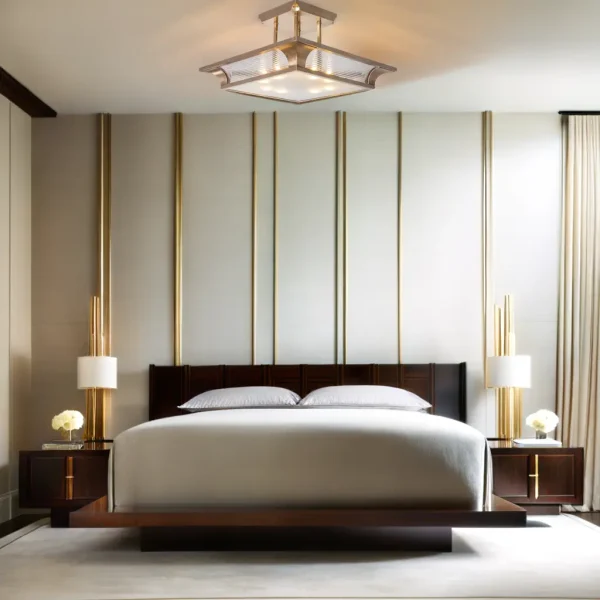 Petitot chandelier V. - LED handmade brass chandelier - Image 12
