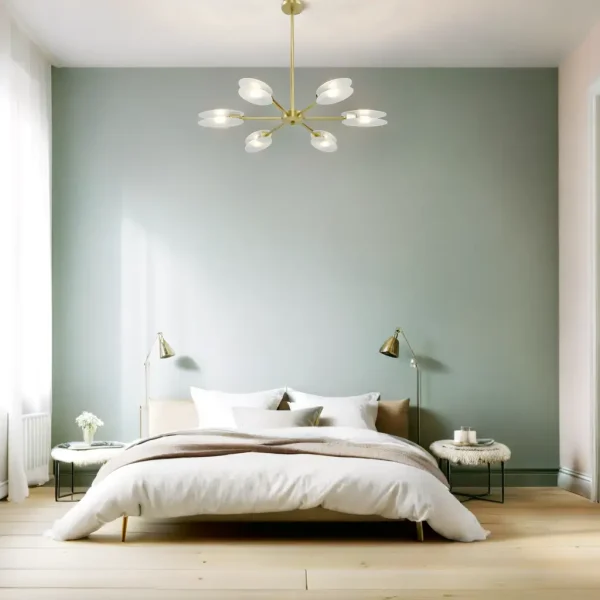 Present chandelier 2 - LED handmade brass chandelier - Image 24