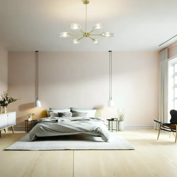 Present chandelier 2 - LED handmade brass chandelier - Image 13
