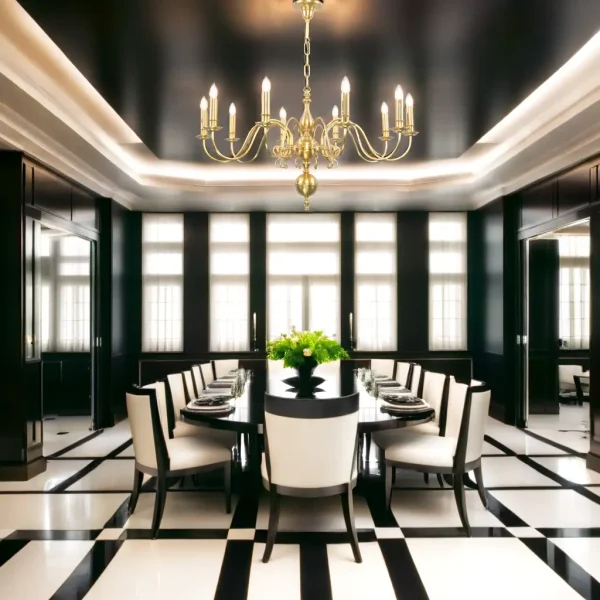 Rotterdam 10 armed chandelier - LED handmade brass chandelier - Image 11