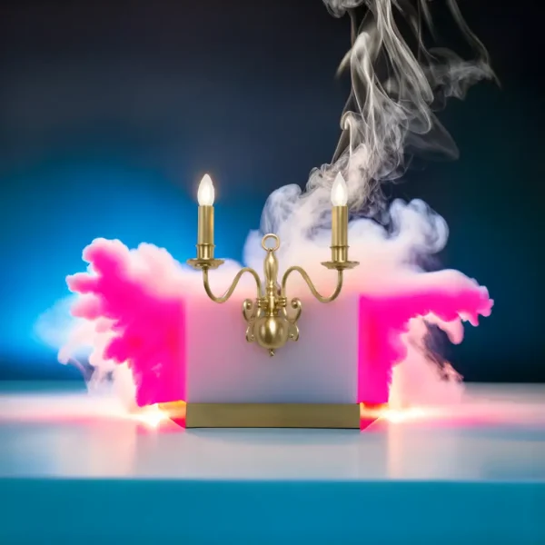 Rotterdam wall light small - LED handmade brass wall light - Image 10