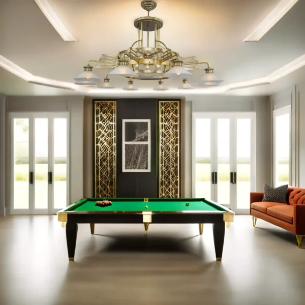 Snooker 10 armed chandelier - LED handmade brass chandelier - Image 14