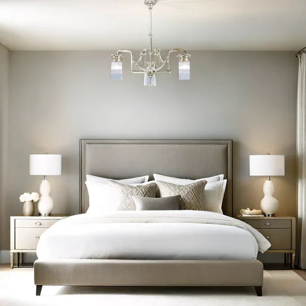 Venice 3 armed chandelier - LED handmade brass chandelier - Image 8